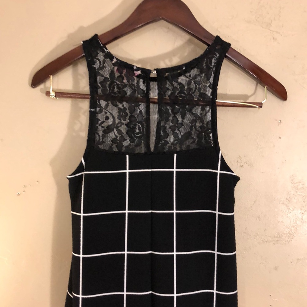 Grid pattern dress - Picture 2 of 3